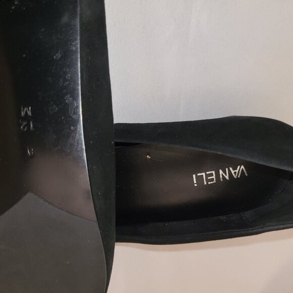 Vaneli Size 12 Black Suede Pumps - Picture 9 of 9